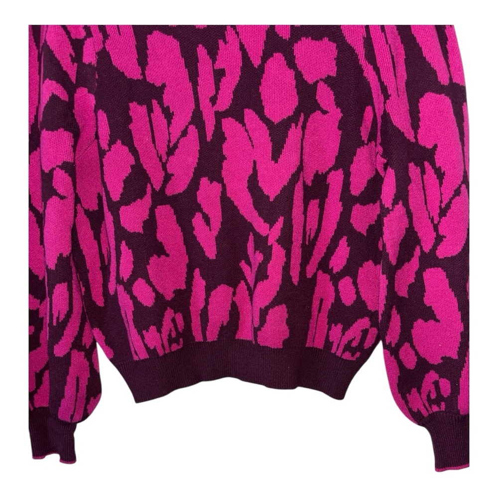 Who What Wear -Crew Neck Sweater, P2P:21”, L:24”, “Wine Tasting” - Picture 7 of 11